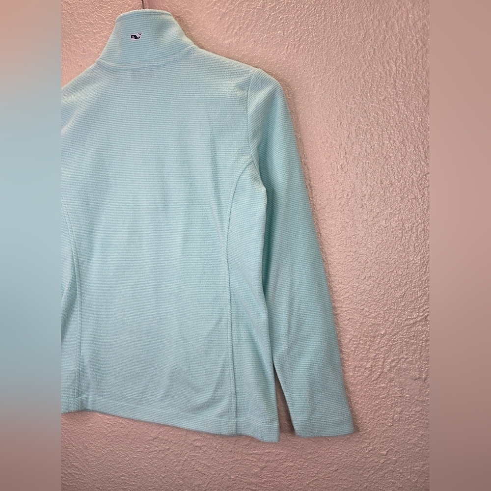 Vineyard Vines Quarter Zip Soft Comfort Sweater Color Mint Size Xxs Pull Over - Picture 11 of 14